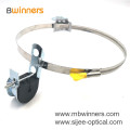 Accesorios de fibra óptica de acero inoxidable Retractor de fijación de aro